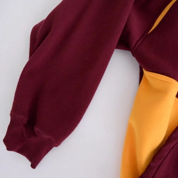 Vintage NCAA Colosseum  Maroon Cent. Michigan Chippewas Lantern Pullover Hoodie - Picture 8 of 13